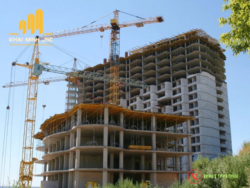 Thi công công trình cao tầng đúng kỹ thuật