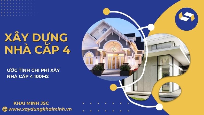 cách tính chi phí xây nhà cấp 4