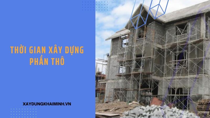 Cách tính giá xây dựng phần thô