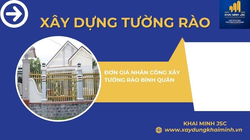 cách tính m2 xây tường rào