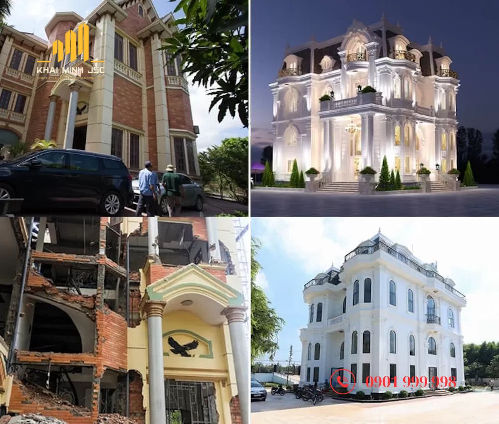 Kinh nghiệm cải tạo biệt thự cũ thành mới đảm bảo thành công