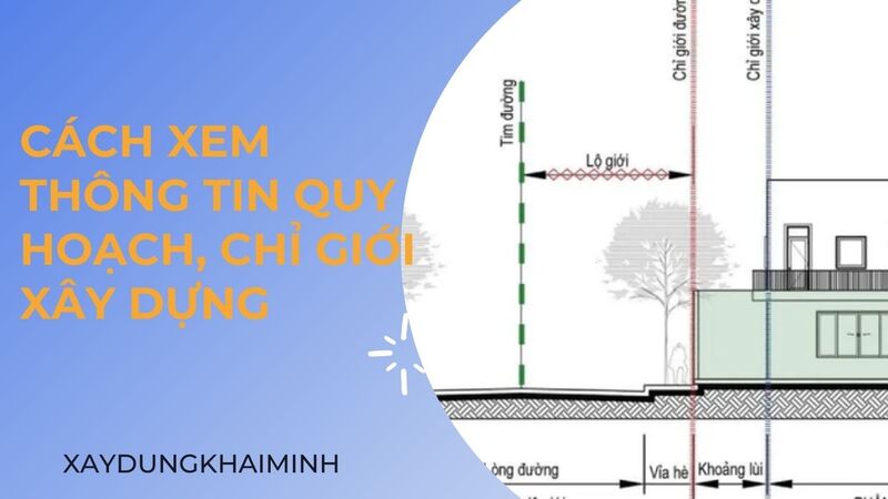 chỉ giới xây dựng trong sổ đỏ