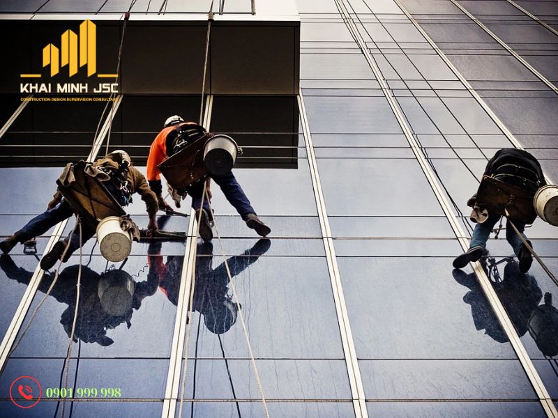 Hoạt động bảo trì tòa nhà chung cư