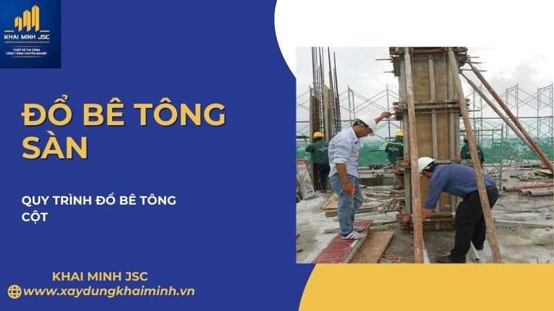 quy trình đổ bê tông