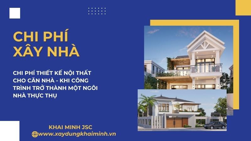 dự toán chi phí xây nhà