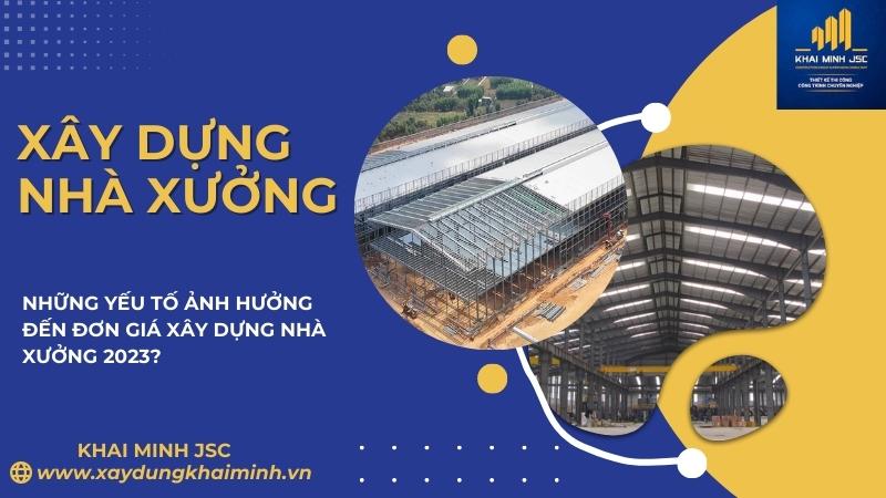 chi phí xây dựng nhà xưởng