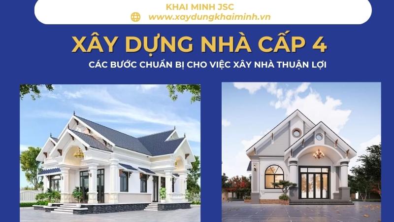 Chi phí xây nhà cấp 4 nông thôn