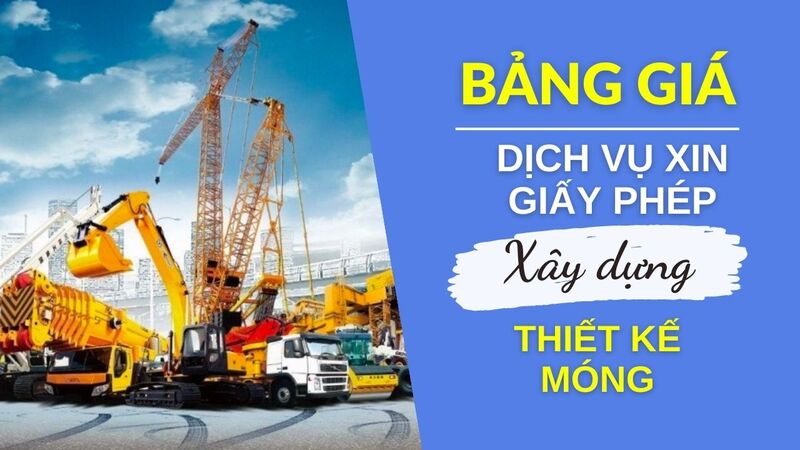 Chi phí xin giấy phép xây dựng