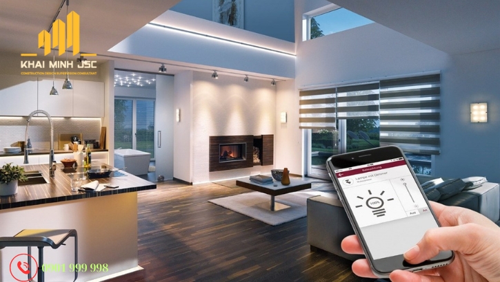 Hệ thống chiếu sáng thông minh cho không gian thêm tiện nghi, hiện đại