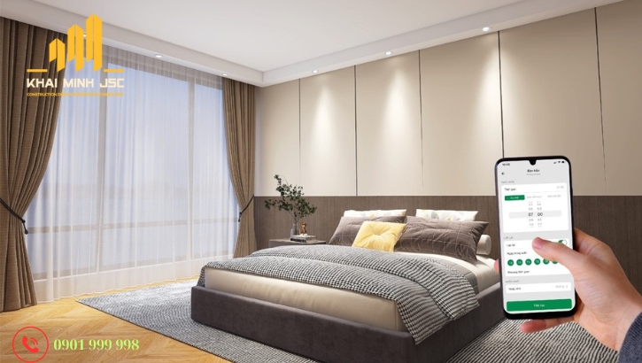 Xu hướng thiết kế hệ thống chiếu sáng thông minh cho phòng ngủ mới nhất 2025
