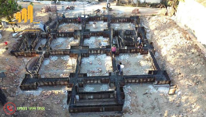 Chống nứt tường biệt thự khi thi công trên nền đất yếu