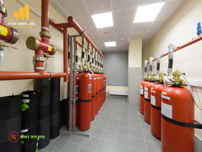 Hệ thống chữa cháy bằng aerosol nano