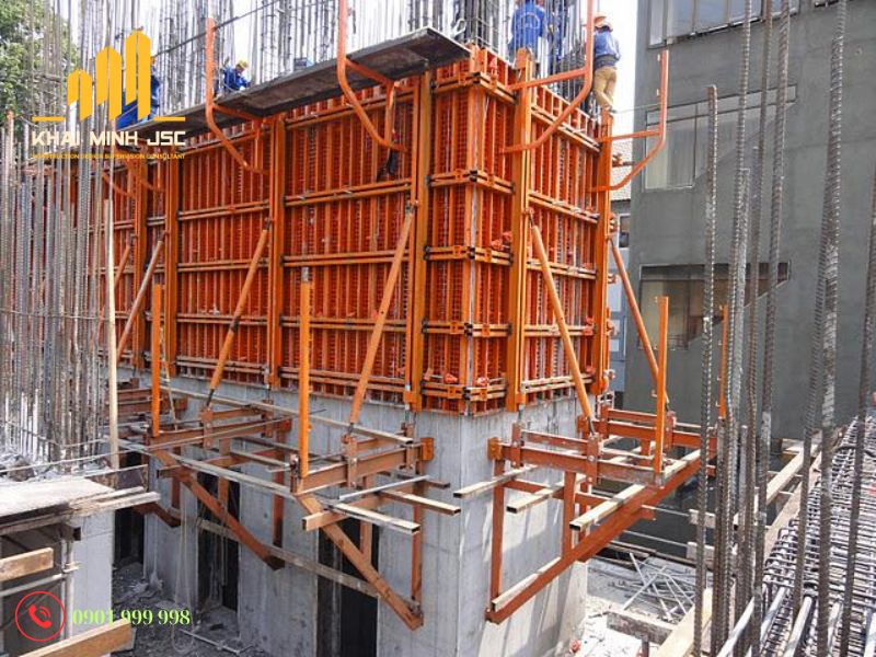 Công nghệ cốp pha tấm lớn