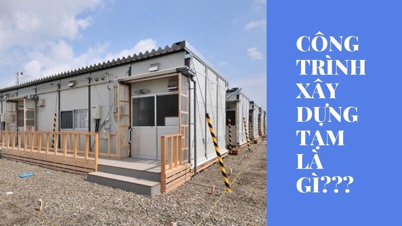 giấy phép xây dựng tạm