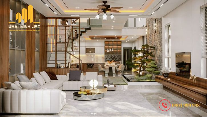 Bố trí nội thất trong nhà phải đảm bảo khí có thể lưu thông thuận lợi