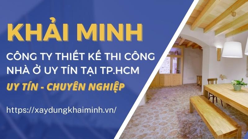 công ty thiết kế xây dựng khải minh