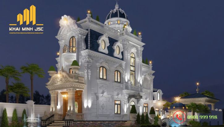 Công trình biệt thự cao cấp tại Bình Chánh