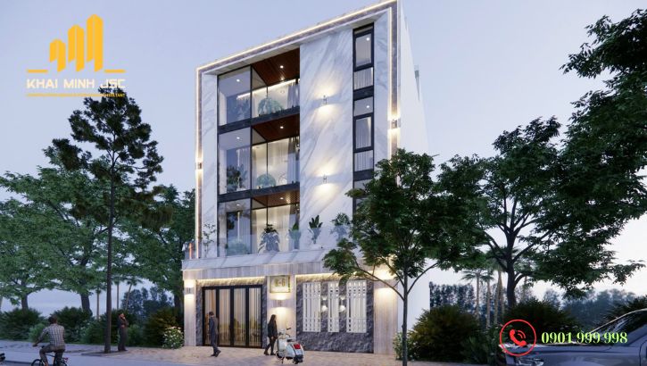 Công trình nhà phố hiện đại tại TPHCM