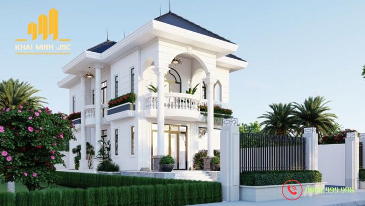 Uy tín của công ty xây nhà trọn gói được thể hiện qua công trình đã hoàn thiện