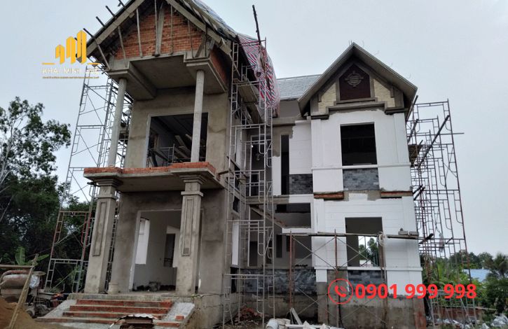 Nhà thầu xây dựng uy tín đảm bảo kết cấu ngôi nhà