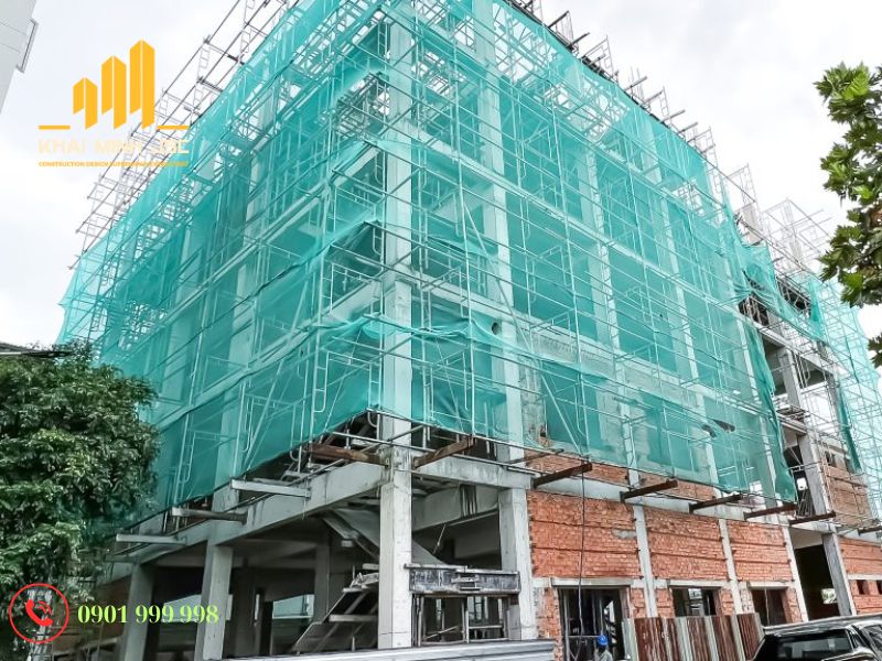 Thi công xây dựng nhà phố phần thô