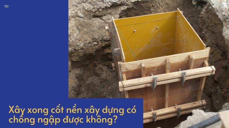 cốt nền xây dựng là gì