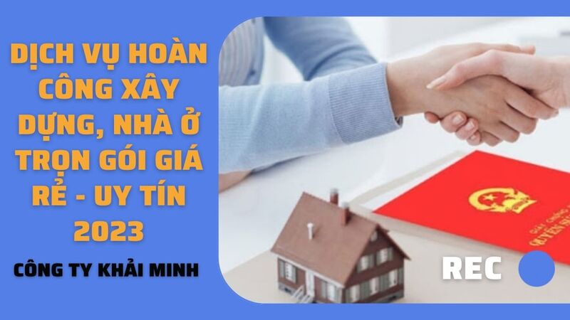 dịch vụ hoàn công xây dựng