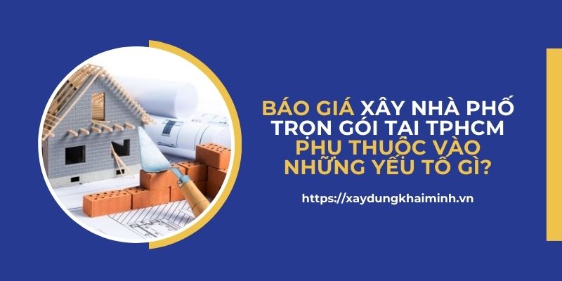 giá xây nhà phố