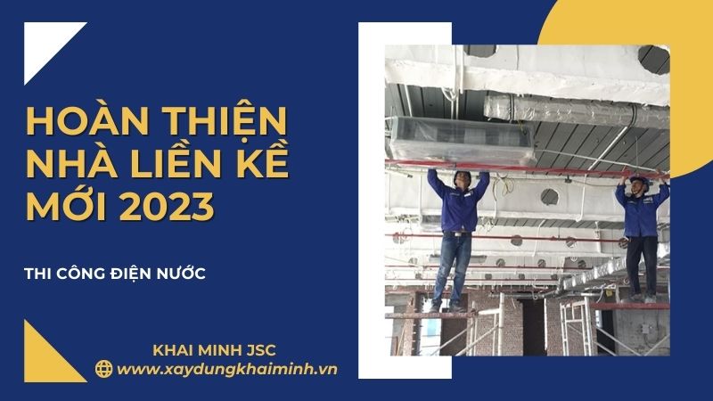 đơn giá hoàn thiện nhà liền kề