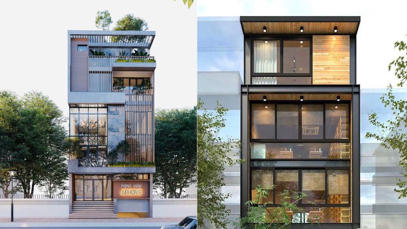 Thiết kế nhà phố kết hợp kinh doanh