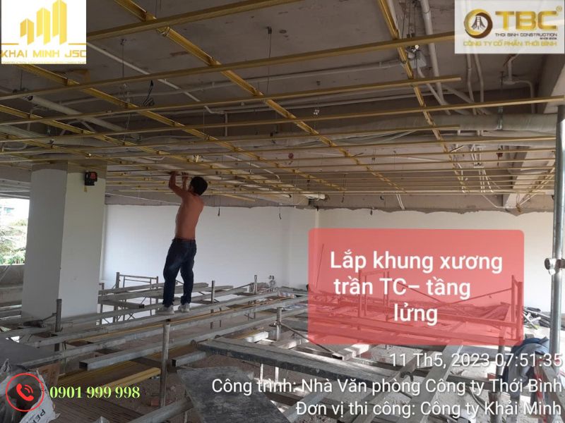 Đội ngũ thợ thi công chuyên nghiệp, đảm bảo chất lượng công trình