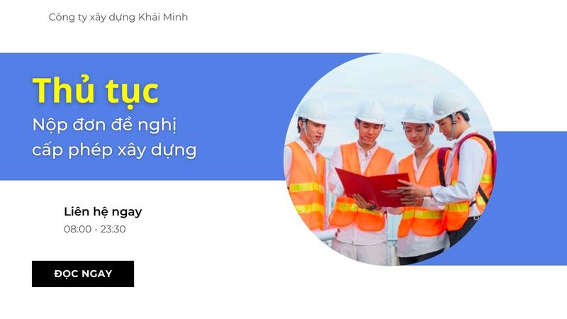 đơn xin cấp giấy phép xây dựng