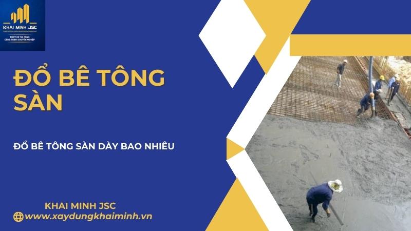 bê tông được tạo ra như thế nào