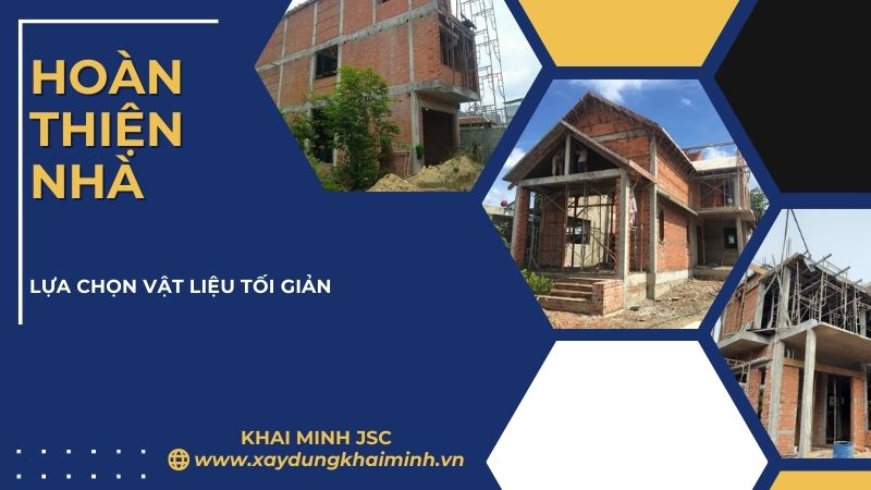 hoàn thiện nhà liền kề