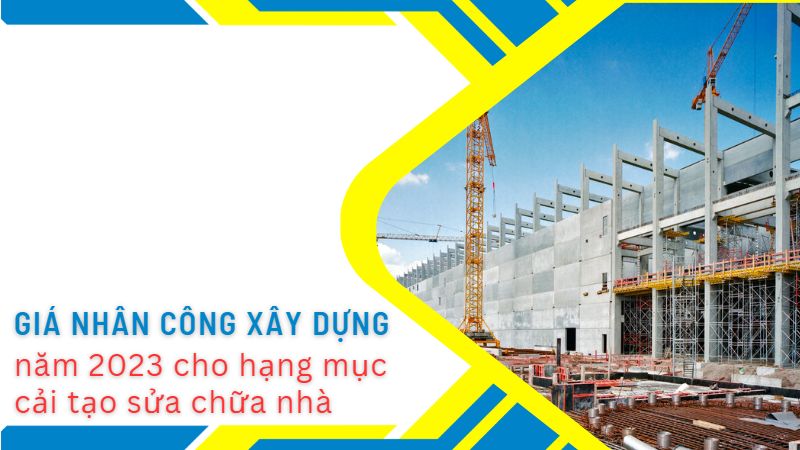 Tiền công xây dựng 1m2