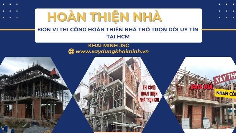 Giá thi công hoàn thiện nhà phố