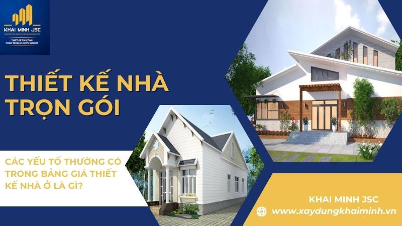 giá thiết kế nhà