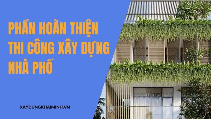 giá thi công nhà phố