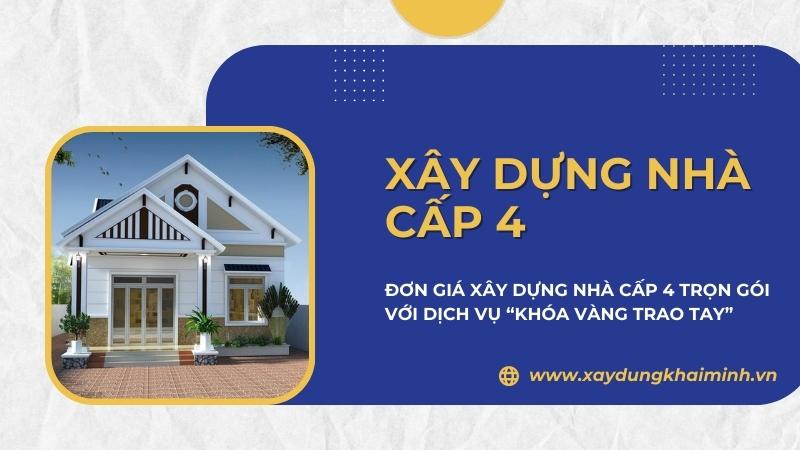 giá xây nhà cấp 4