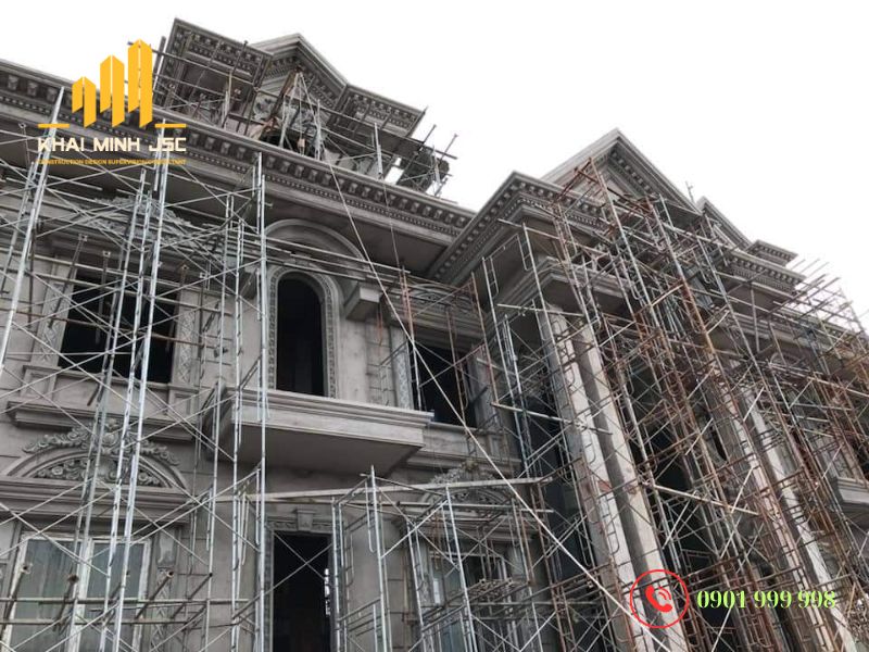 Chất lượng vật liệu quyết định báo giá thi công trọn gói