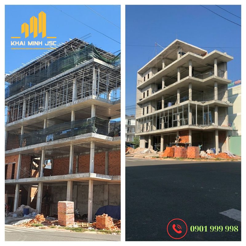 Chất lượng vật liệu quyết định báo giá thi công trọn gói