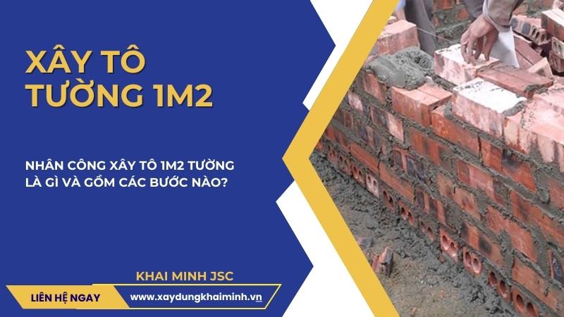 giá xây tô tường 100