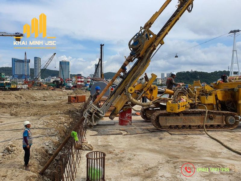 Tuân thủ đúng quy trình neo đất trong thi công góp phần kéo dài tuổi thọ công trình