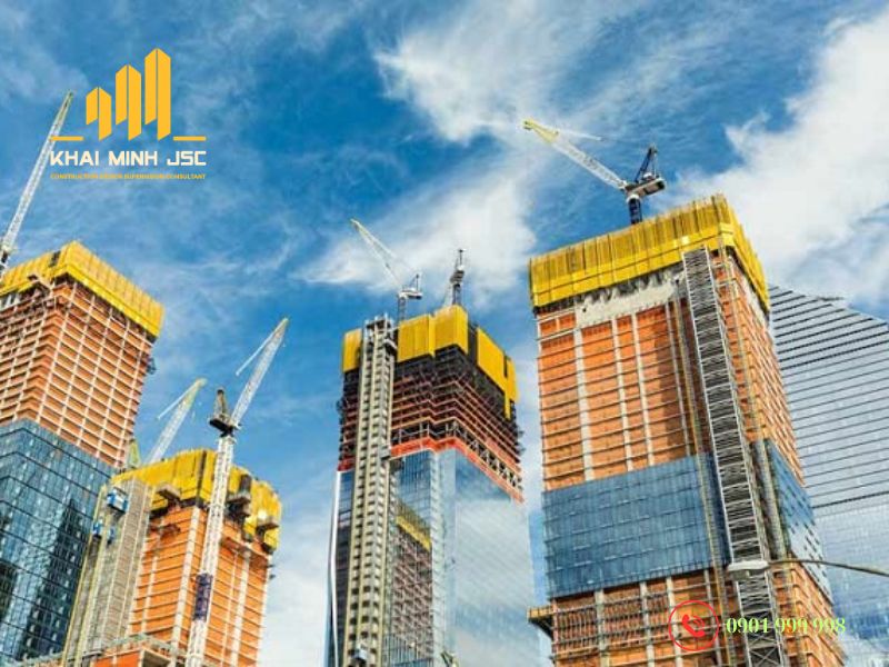 Giải pháp thi công nhà cao tầng cần được xây dựng theo từng giai đoạn