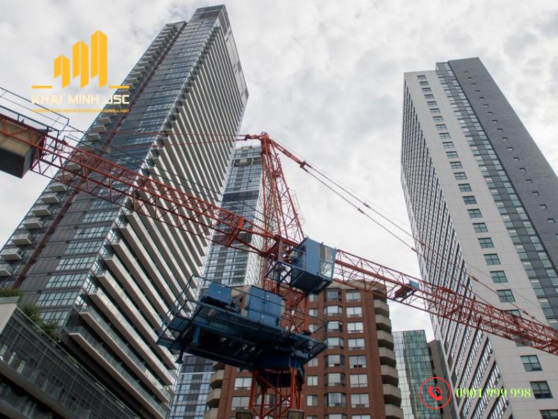 Giải pháp thi công nhà cao tầng ở giai đoạn hoàn thiện