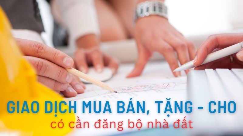 hồ sơ đăng bộ sang tên nhà đất
