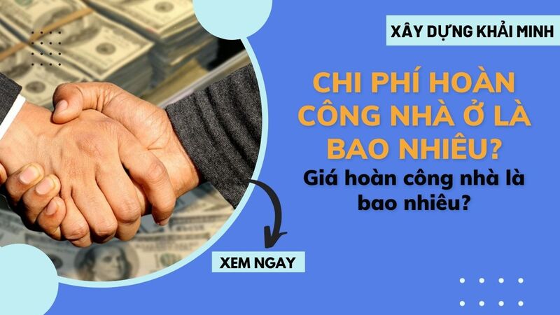 thủ tục hoàn công nhà ở riêng lẻ