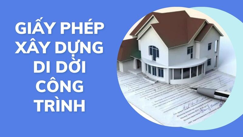 Giấy phép xây dựng di dời công trình