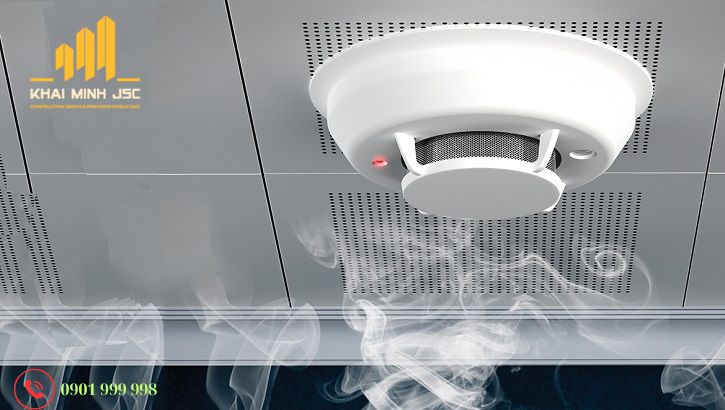 Hệ thống cảnh báo khói cho công trình lớn giúp bảo vệ cho người và tài sản