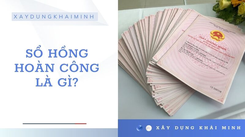 thủ tục hoàn công nhà
